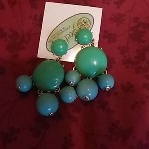 Sweet Tea Earrings color Green